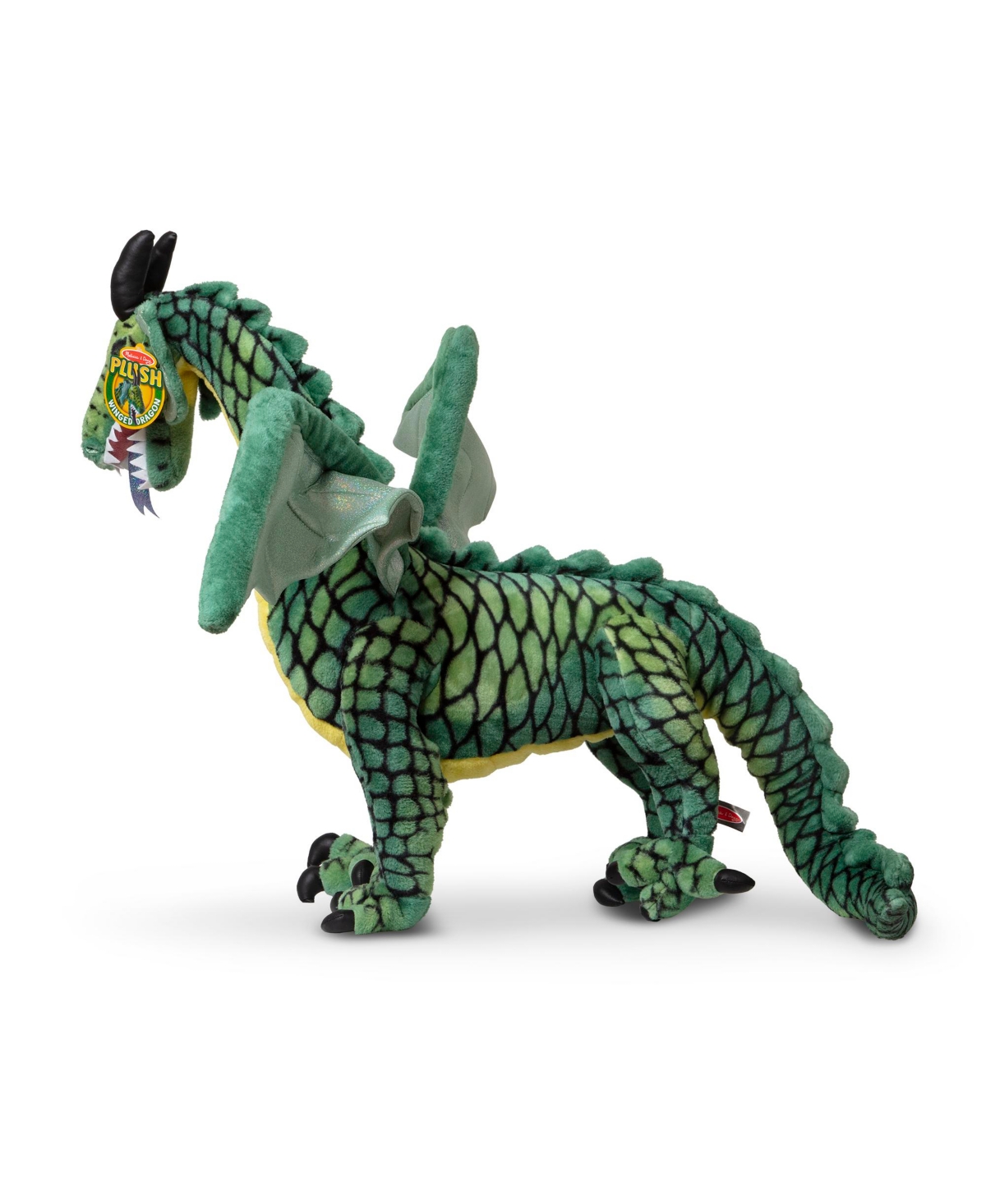 Melissa & Doug Winged Dragon Plush In Multicolor