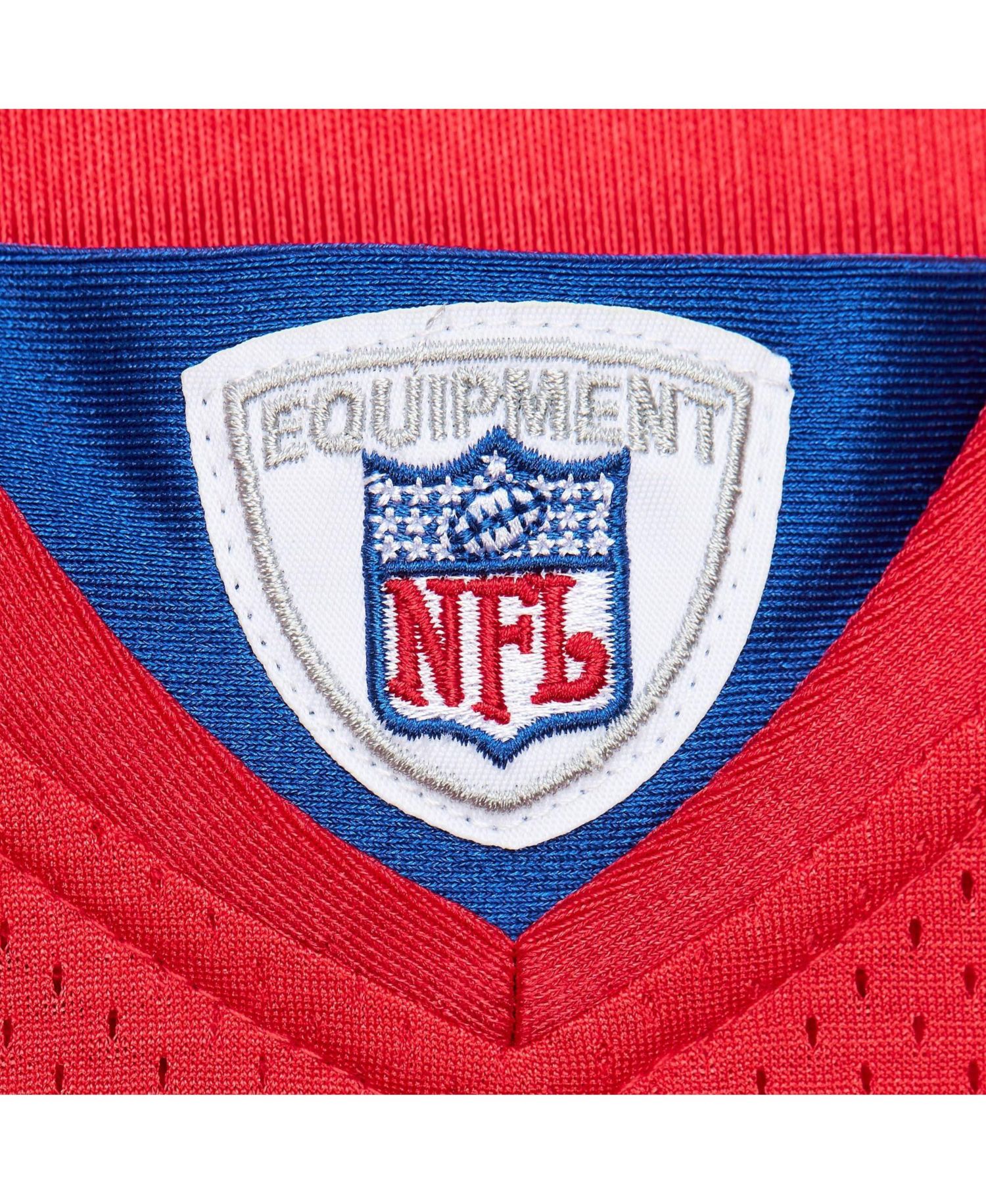 Men's Eli Manning Red New York Giants 2004 Authentic Throwback Retired Player Jersey
