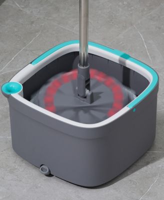 True Clean Spin Mop &amp; Bucket Cleaning  System