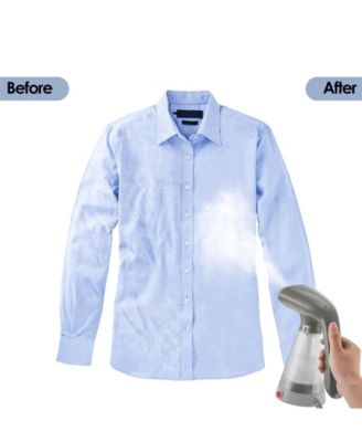 TS-20 Tidy Steam Handheld Garment Steamer with Clear View Tank and Stainless Steel Plate