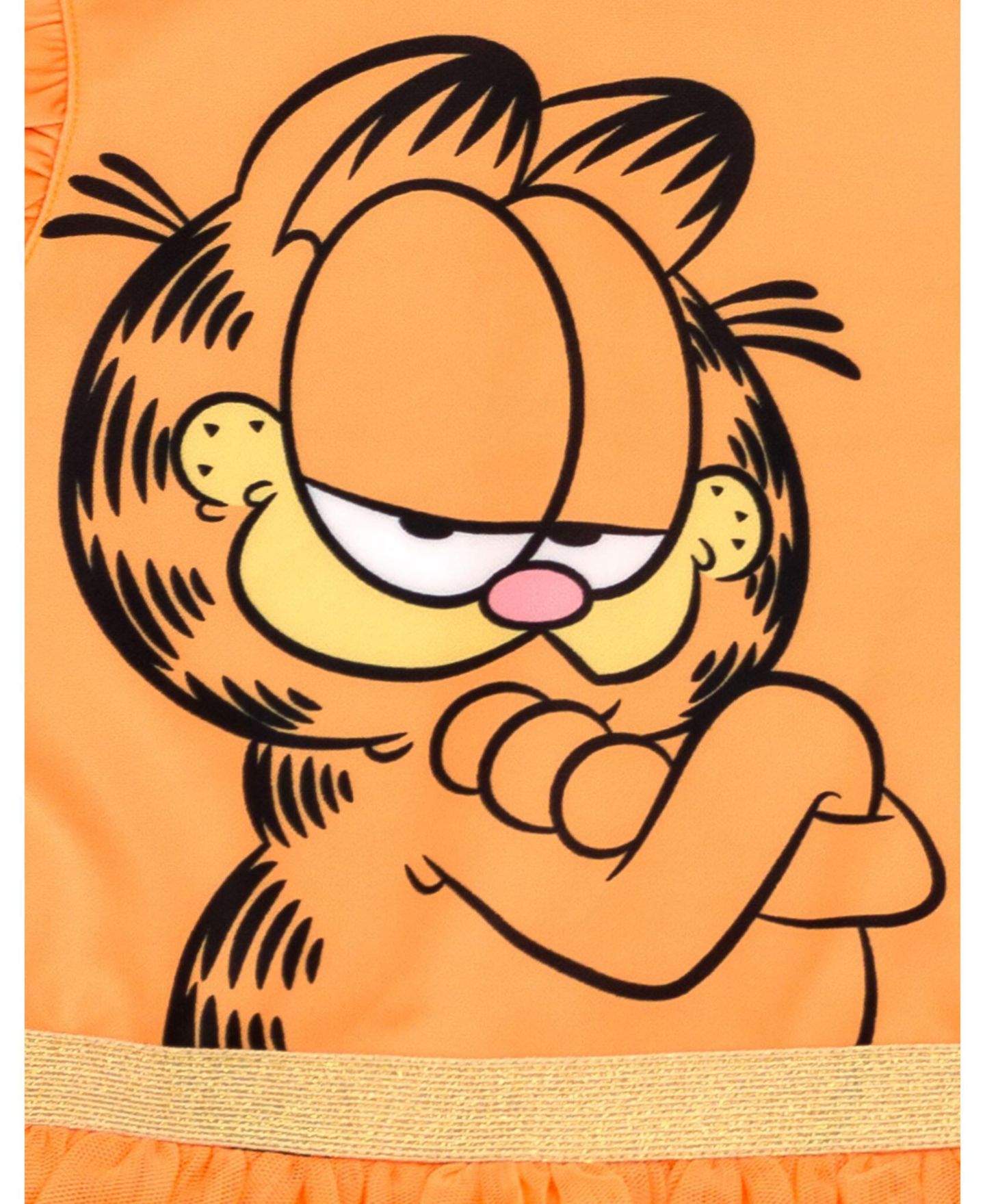 Платье Garfield Cosplay Tulle Tutu Dress to для девочек, цвет: Оранжевый — фото 2