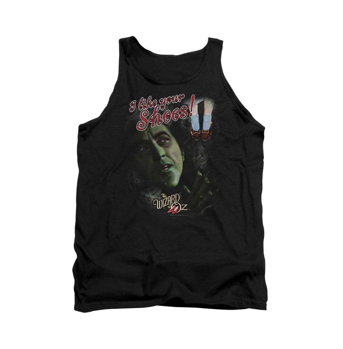 Mens I Like Your Shoes Adult Tank Top - Black