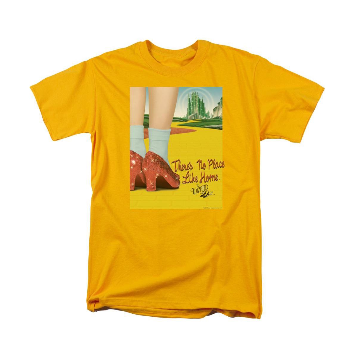 Mens The Way Home Short Sleeve Adult Tee / T-Shirt - Gold