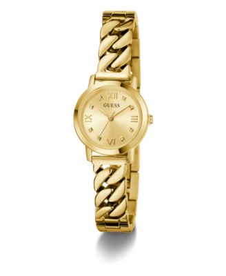 Women's Analog Gold Tone Steel Watch, 25mm