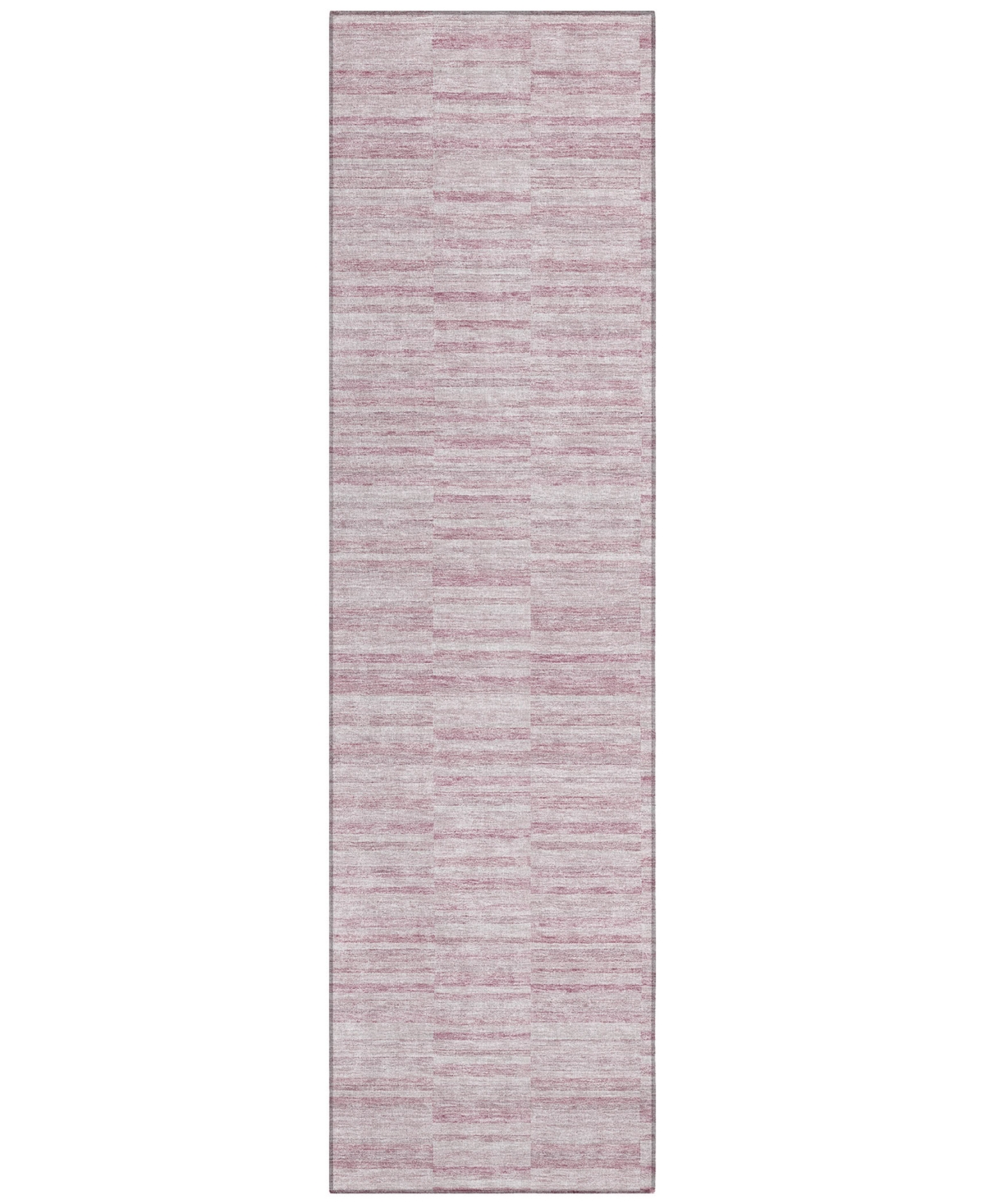 Addison Chantille Acn817 2'3"x7'6" Runner Area Rug In Rose