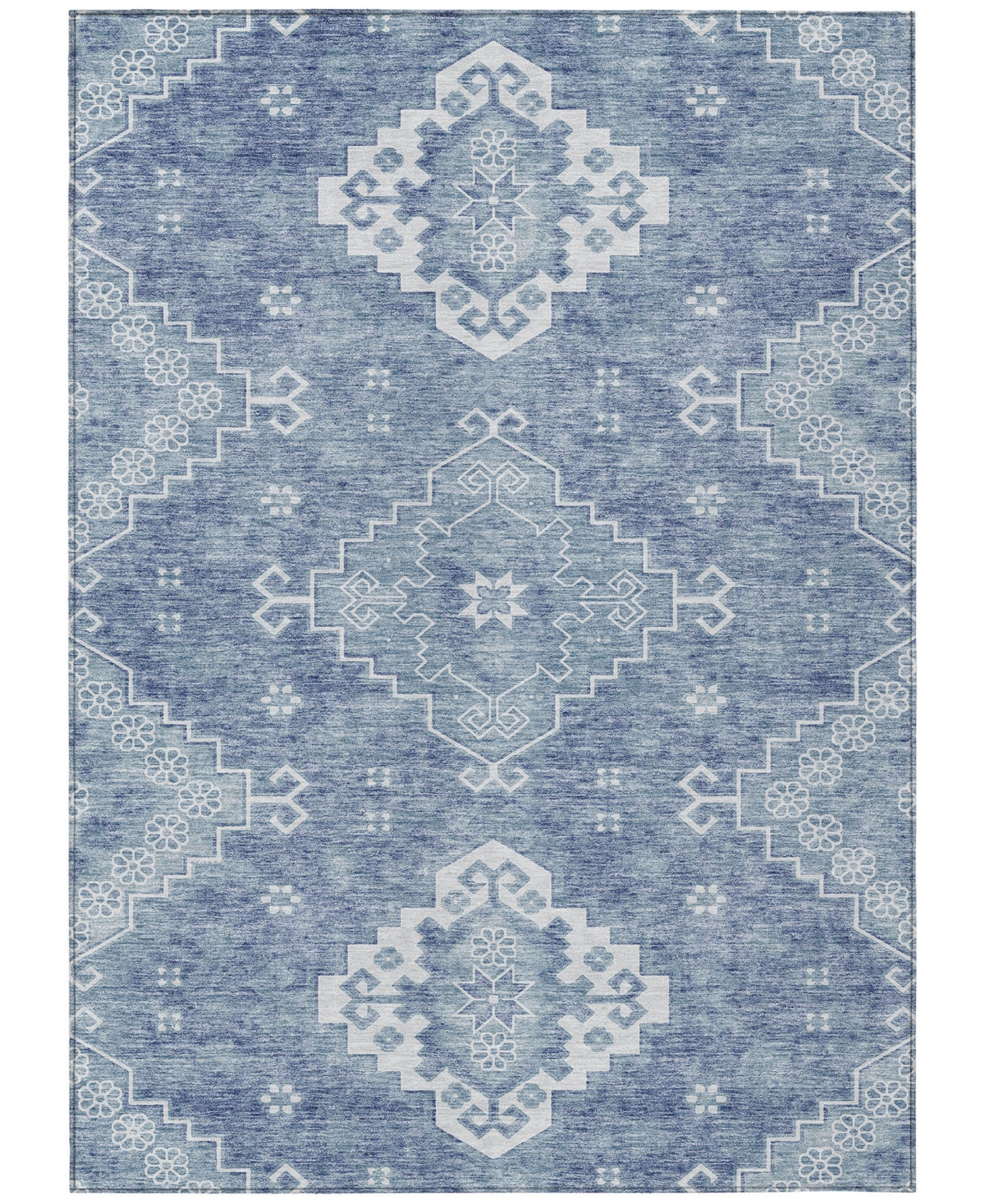 Addison Chantille Acn847 5'x7'6" Area Rug In Blue