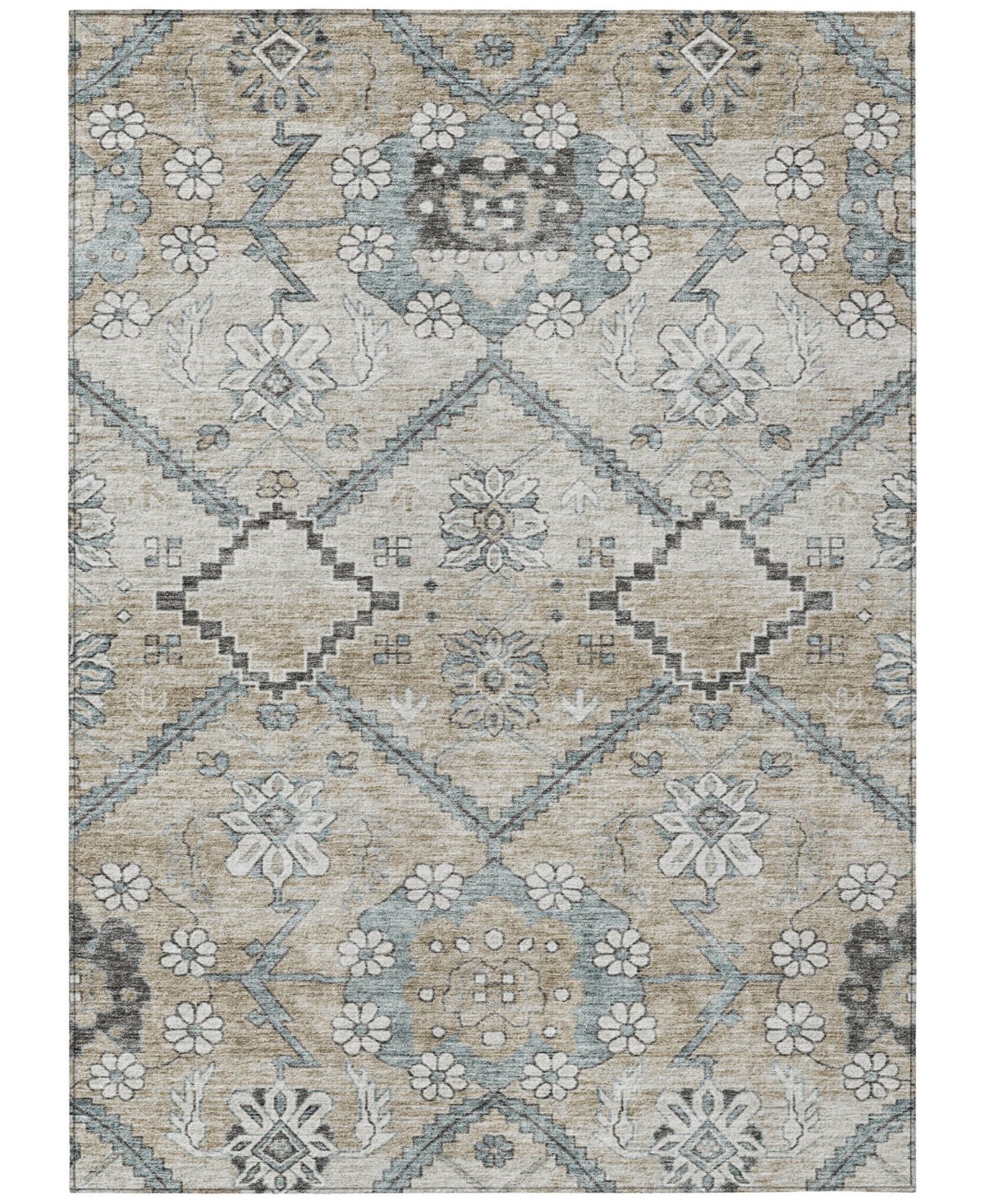 Addison Chantille Acn841 8'x10' Area Rug In Beige
