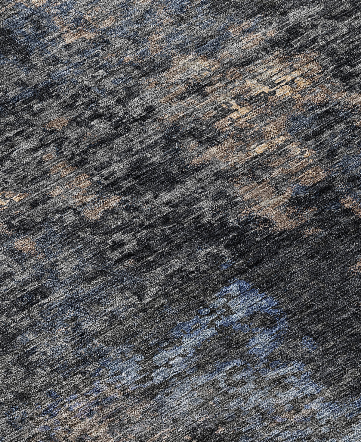 Addison Chantille Acn815 5'x7'6" Area Rug In Charcoal