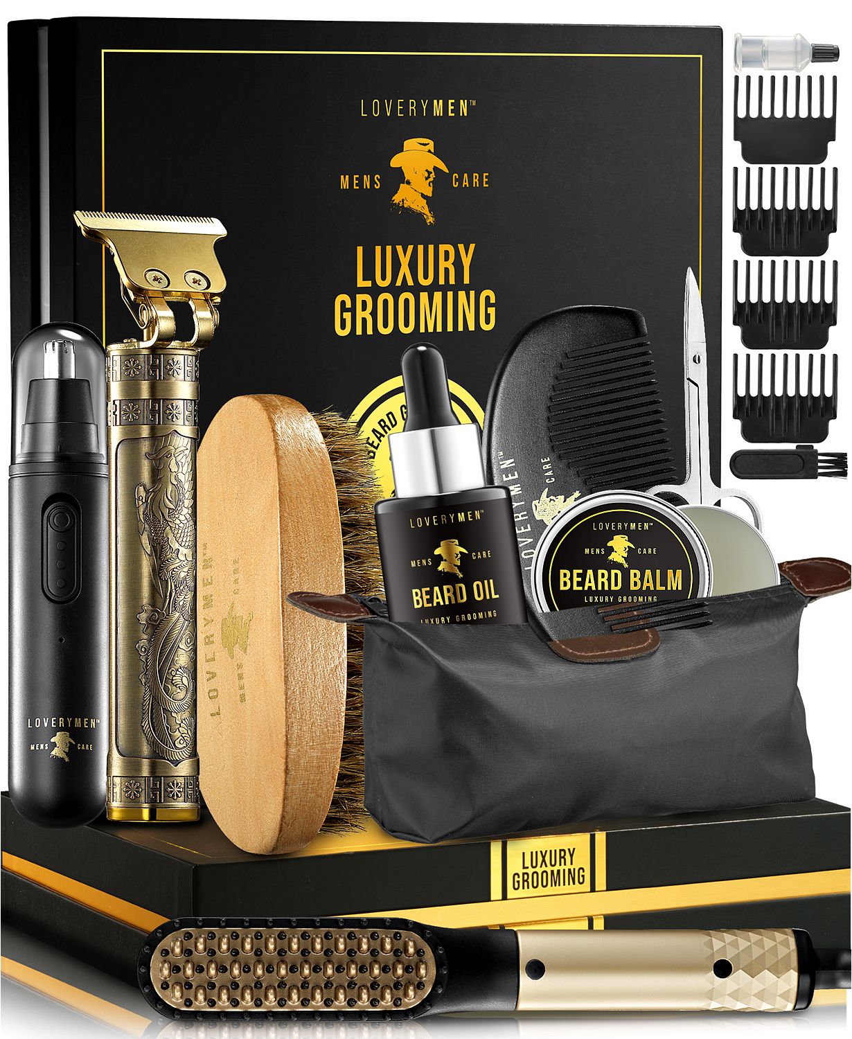 16-Pc. LoveryMen Luxury Beard Grooming Gift Set