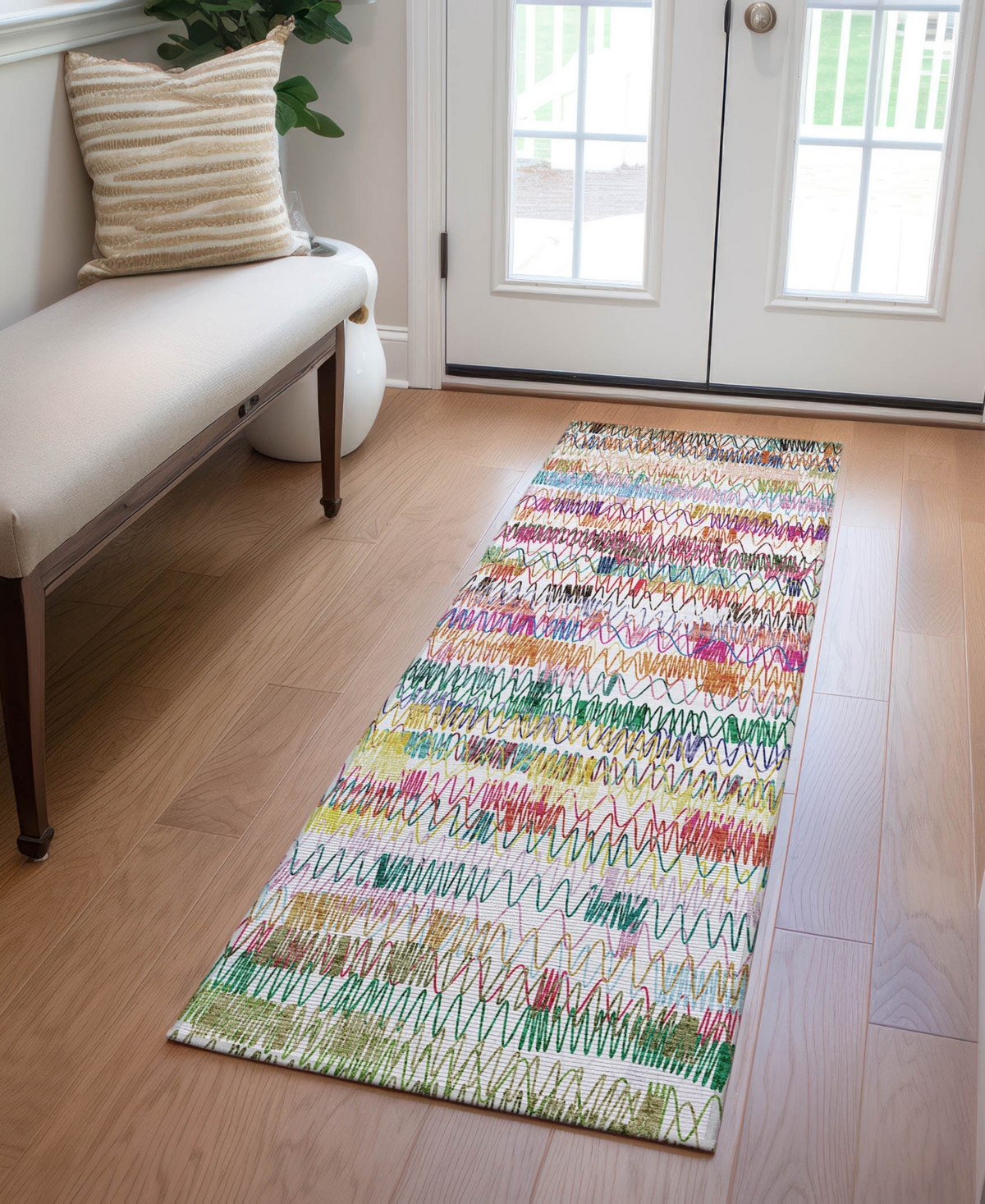 Addison Chantille Machine Washable ACN850 2'3"x7'6" Runner Area Rug
