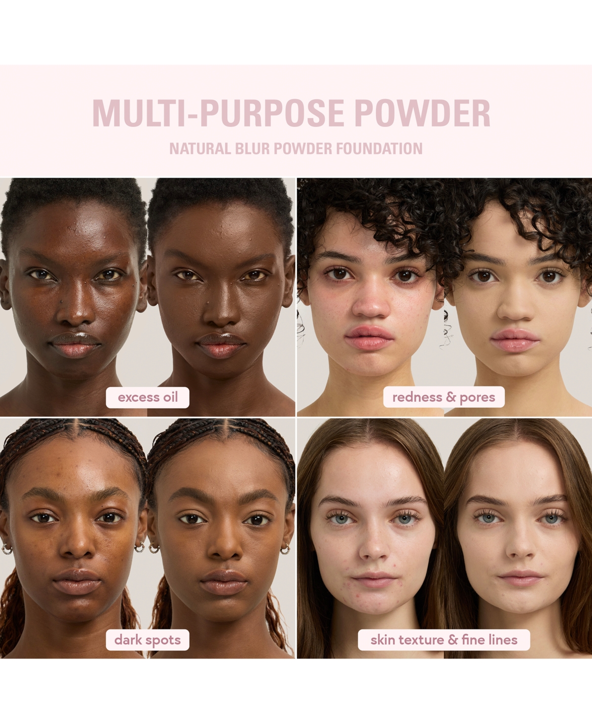 KYLIE COSMETICS NATURAL BLUR POWDER FOUNDATION 