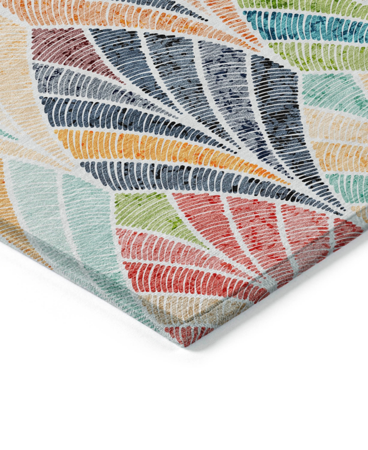 Addison Chantille Acn851 2'6"x3'10" Area Rug In Orange