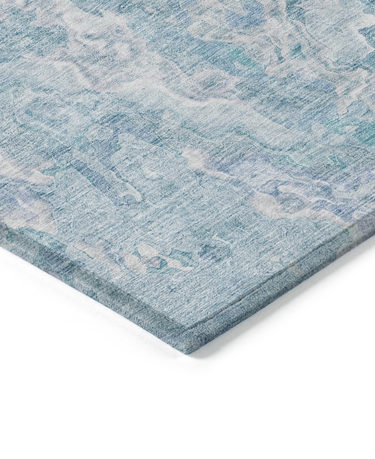 Addison Chantille Machine Washable Acn829 5'x7'6" Area Rug In Mist