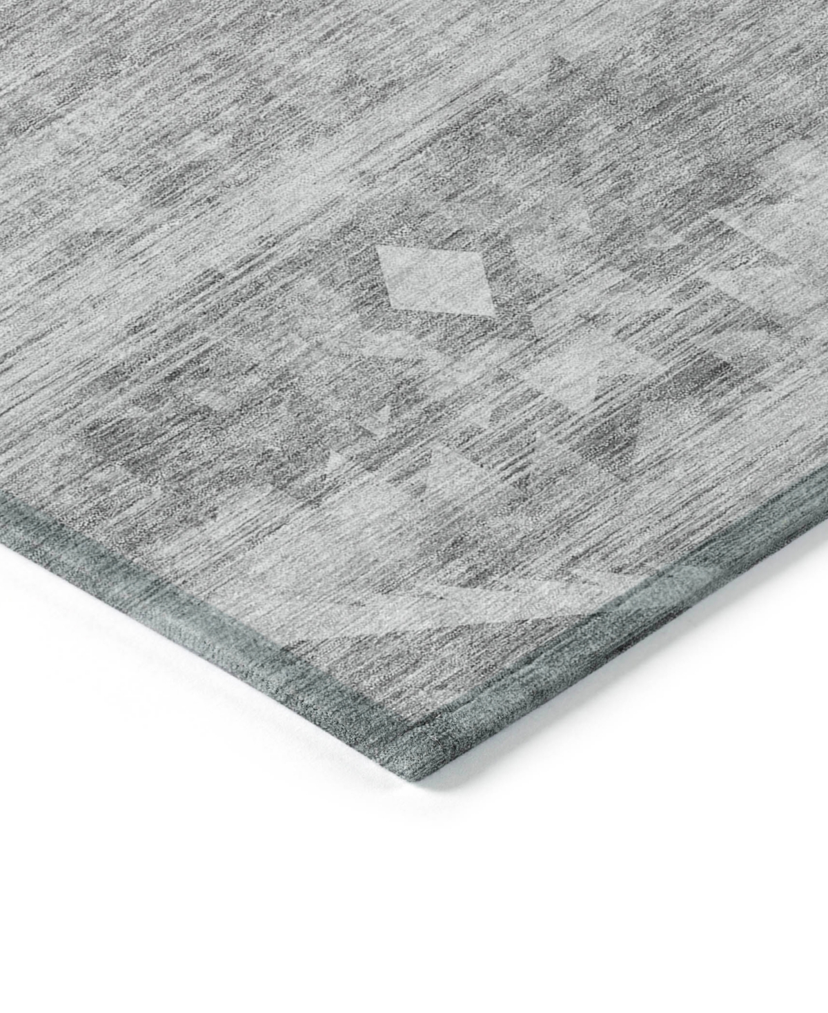 Addison Chantille Acn837 2'3"x7'6" Runner Area Rug In Silver