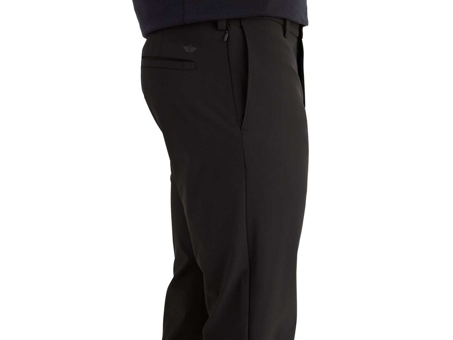 Мужские брюки Dockers Go Airweave Slim Fit Chino, цвет: Чёрный — фото 4