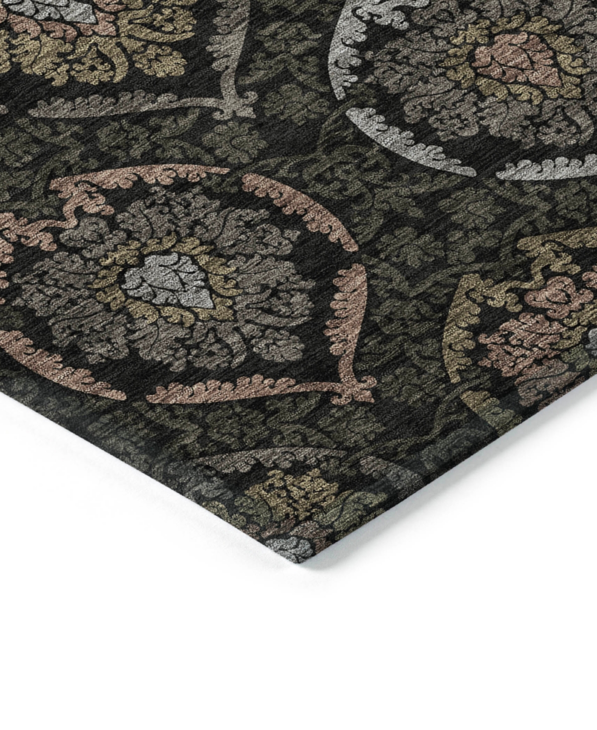 Addison Chantille Acn809 2'6"x3'10" Area Rug In Black