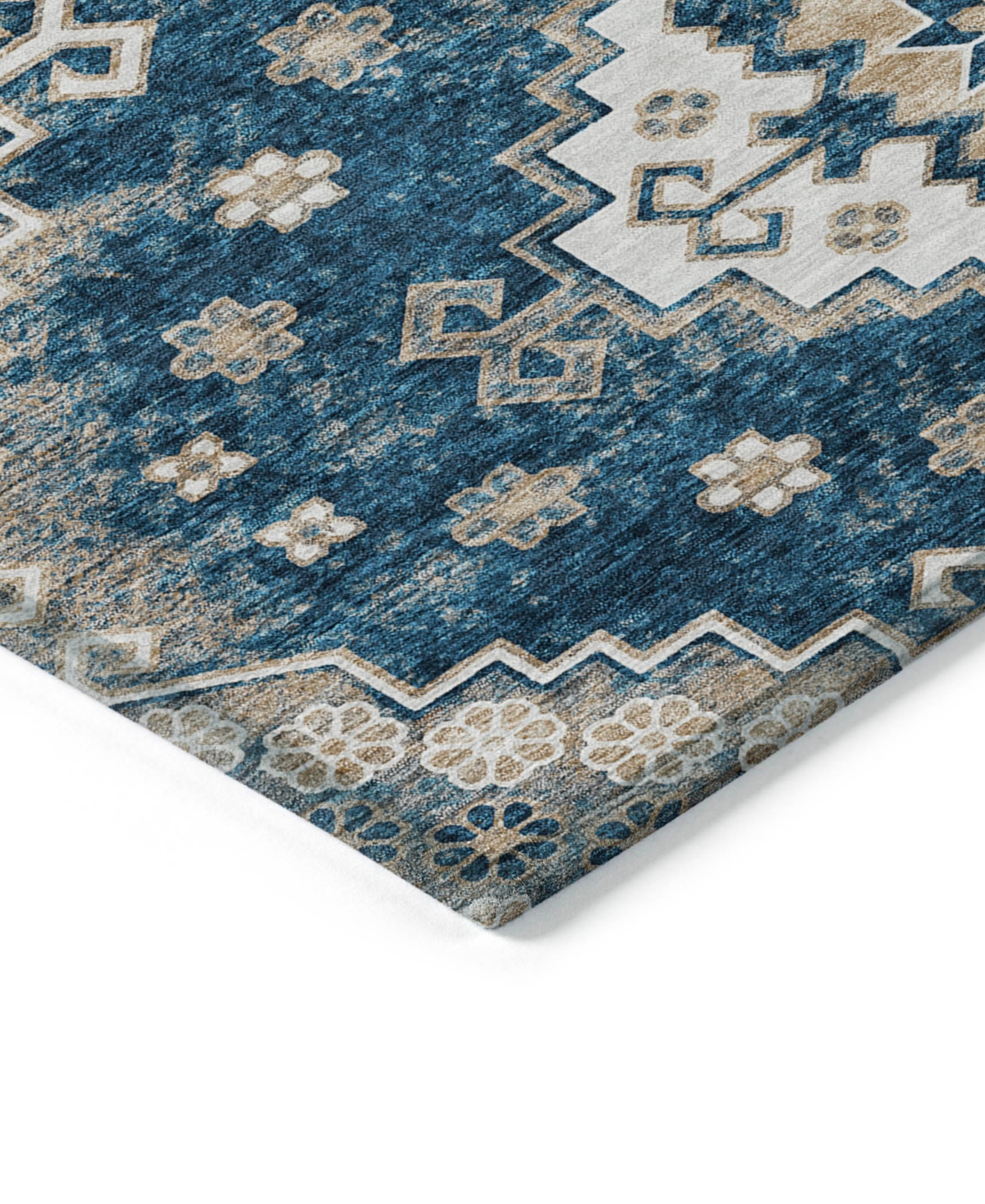 Addison Chantille Acn846 5'x7'6" Area Rug In Navy