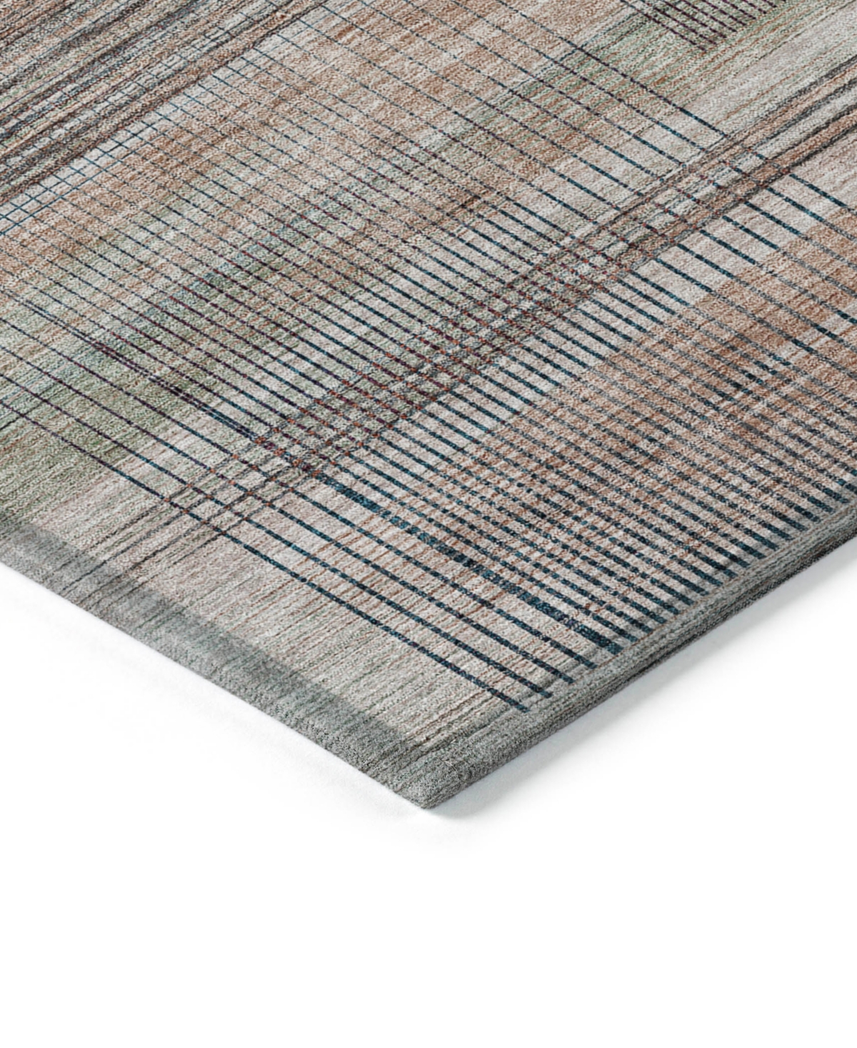 Addison Chantille Acn819 5'x7'6" Area Rug In Copper