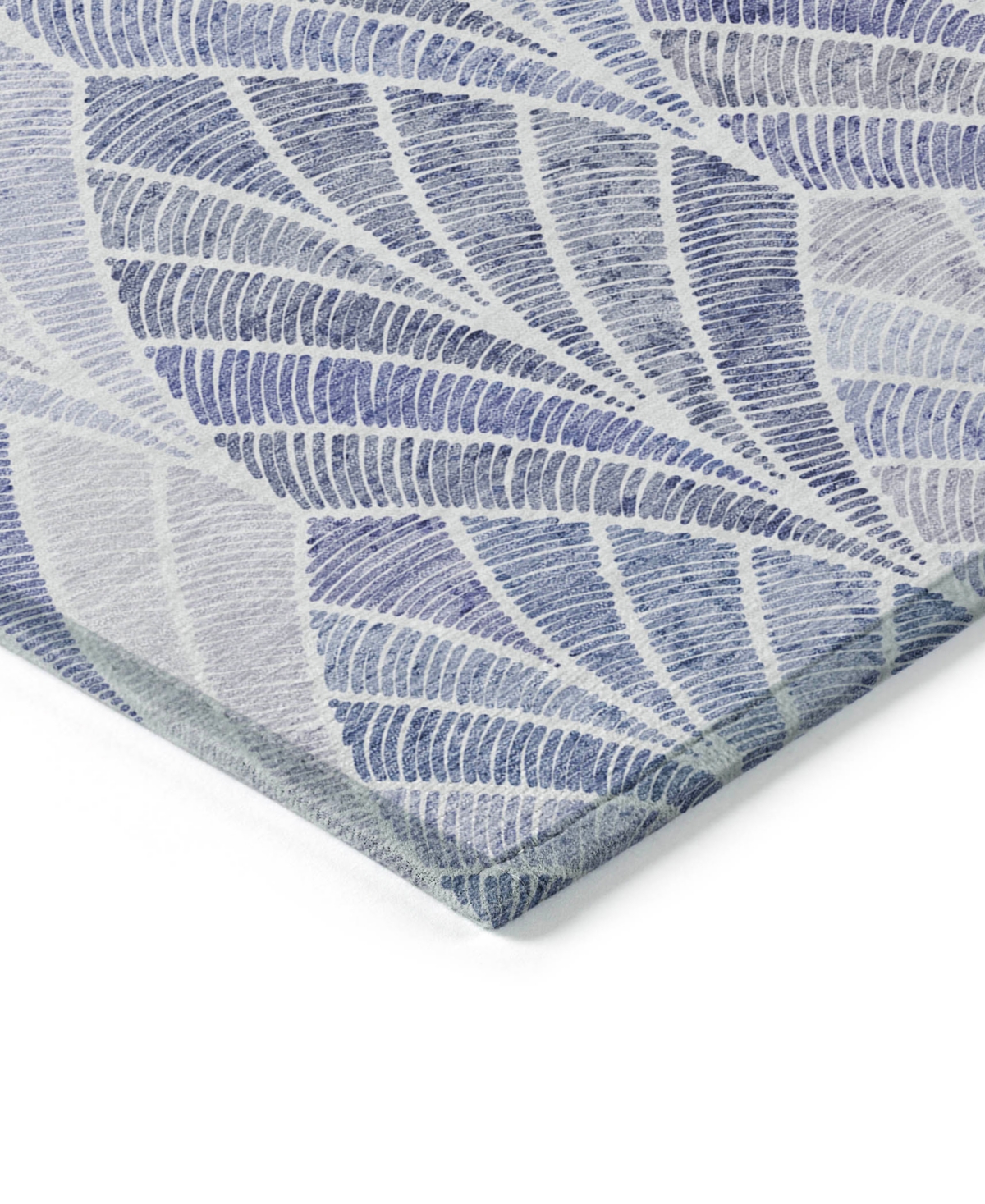 Shop Addison Chantille Machine Washable Acn851 5'x7'6" Area Rug In Denim