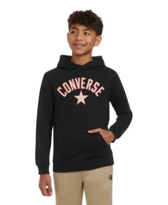 Big Boys Arch Graphic Fleece Pullover Hoodie