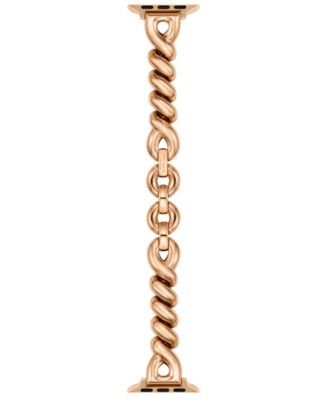 Women's Rose Gold-Tone Stainless Steel Band for Apple Watch, 38/40/41/42/44/45mm