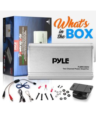 2-Channel Weather-Resistant Audio Amplifier, Compact Class D, 1000W