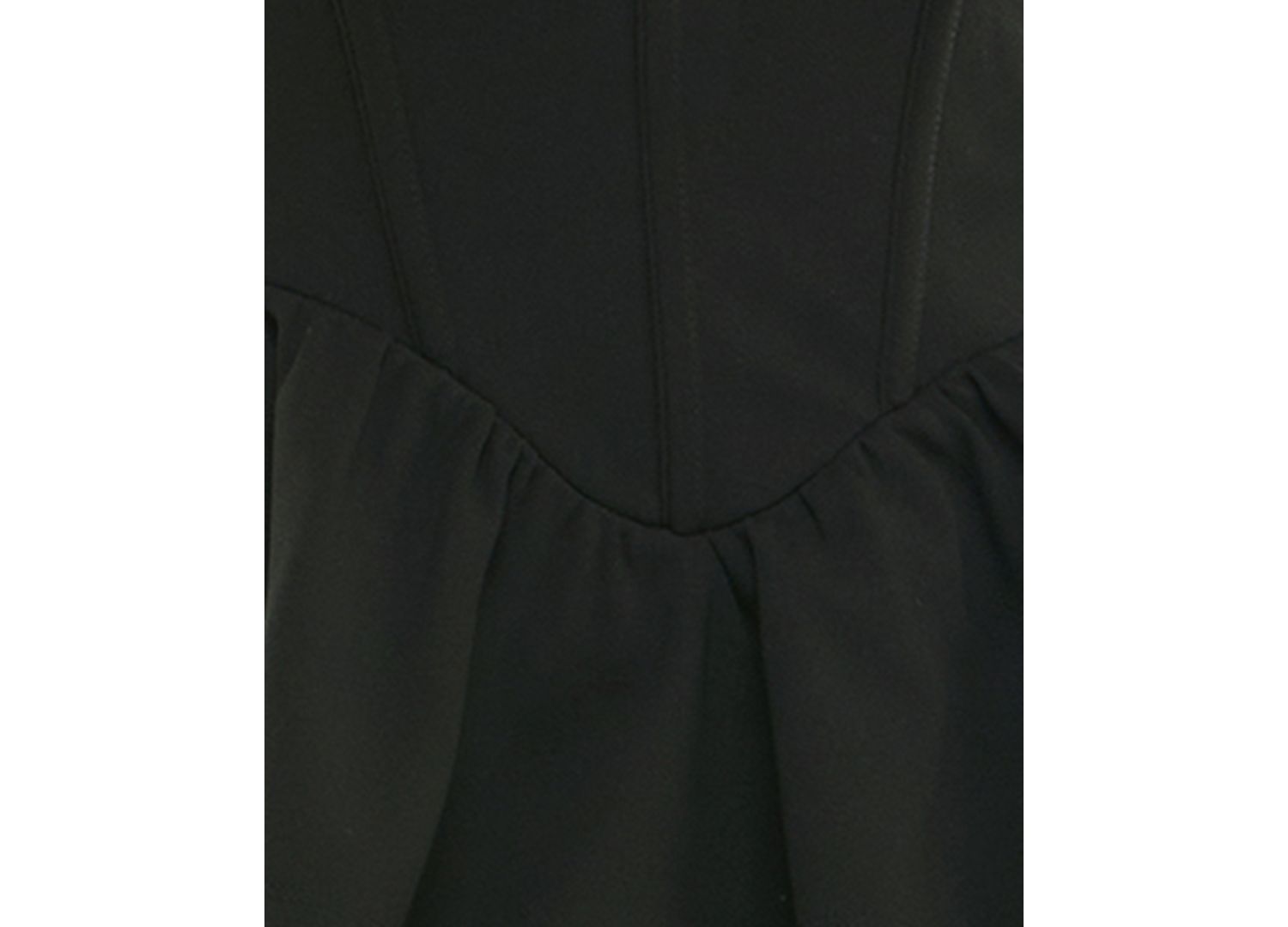 Juniors' Tiered Ruffle Corset Dress