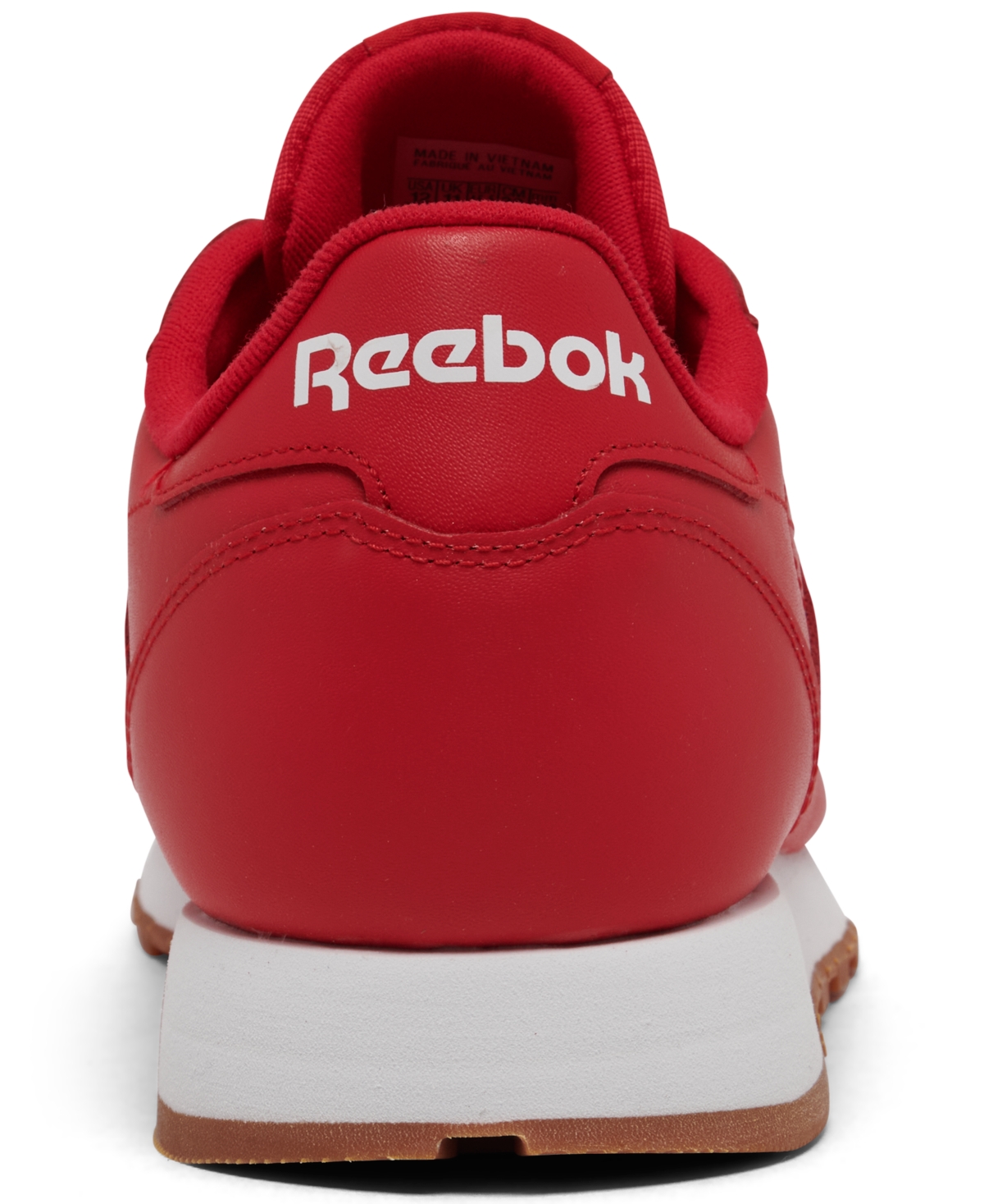 REEBOK MEN'S CLASSIC LEATHER CASUAL SNEAKERS FROM FINISH LINE 