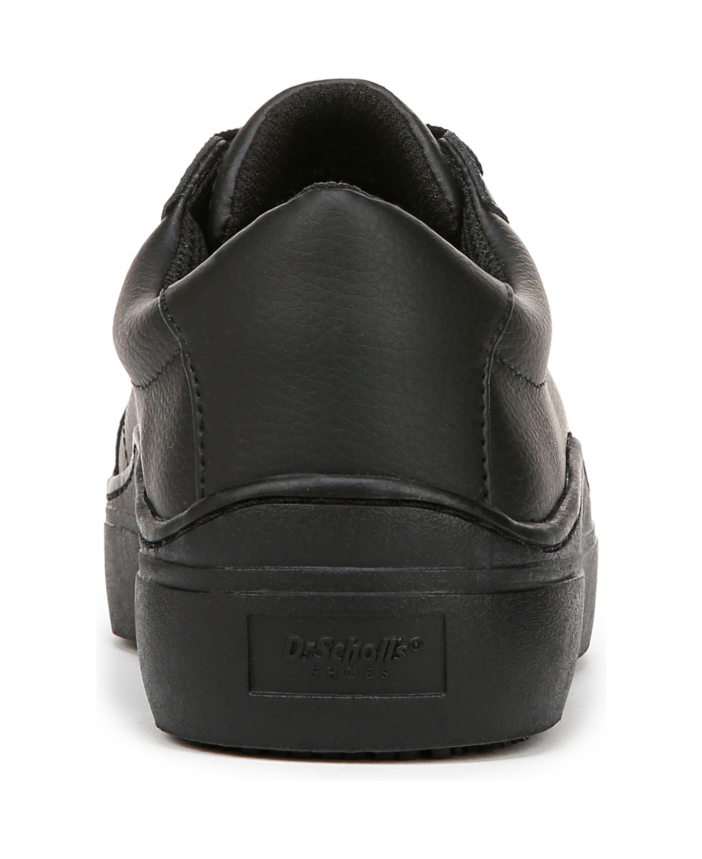 Женские кроссовки Dr. Scholl's Time On Sr Slip-Resistant Work Shoes, цвет: Чёрный кожаный — фото 3