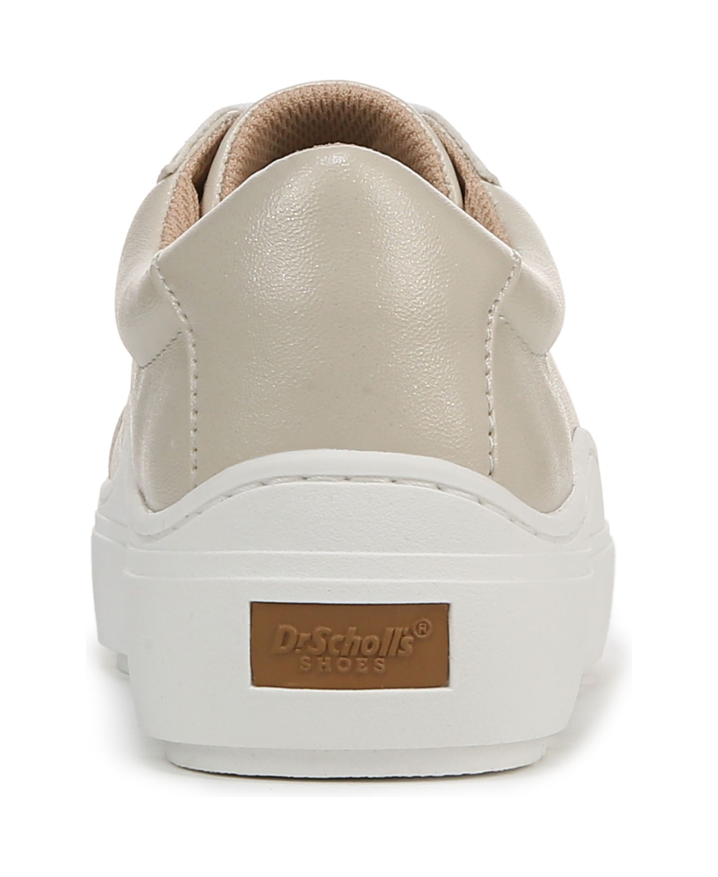 Женские кроссовки Dr. Scholl's Time Off Lace Up Platform, цвет: Шампань искусственная кожа — фото 3