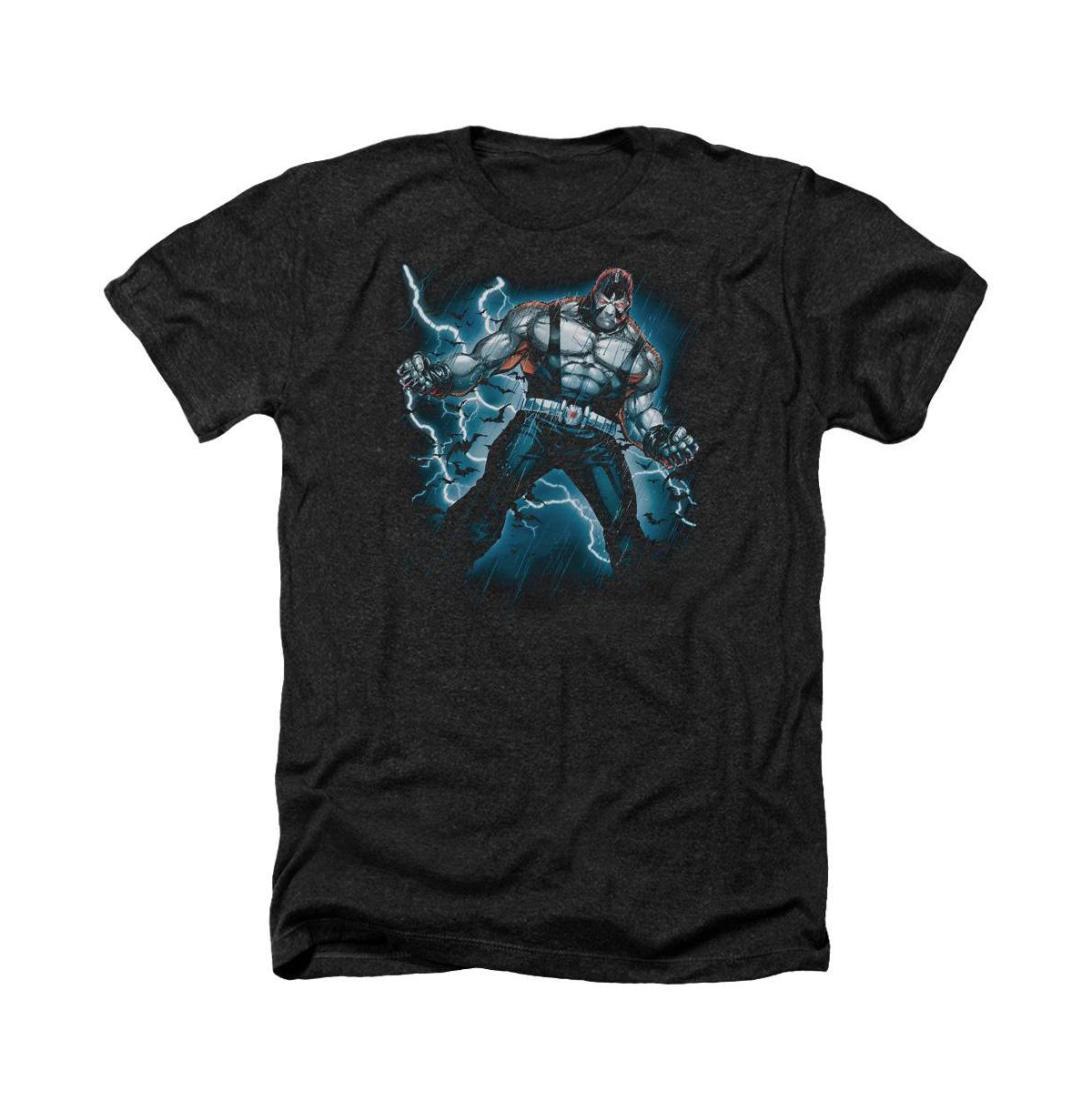 Mens Stormy Bane Adult Heather Tee / T-Shirt - Black