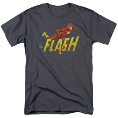 Dc Flash Mens DC Comics Flash 8 Bit Flash Short Sleeve Adult Tee T-Shirt 6090₽
