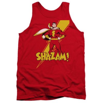 Dc Shazam Mens DC Comics Shazam Shazam Adult Tank Top