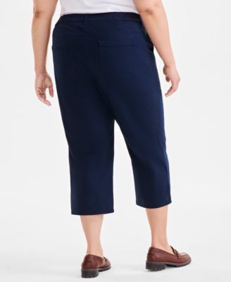 Plus Size Comfort Capri Pants, Macy's  Exclusive