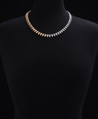 On 34th Two-Tone All Around Chain Necklace 18 Exclusively at Macys 5990₽
