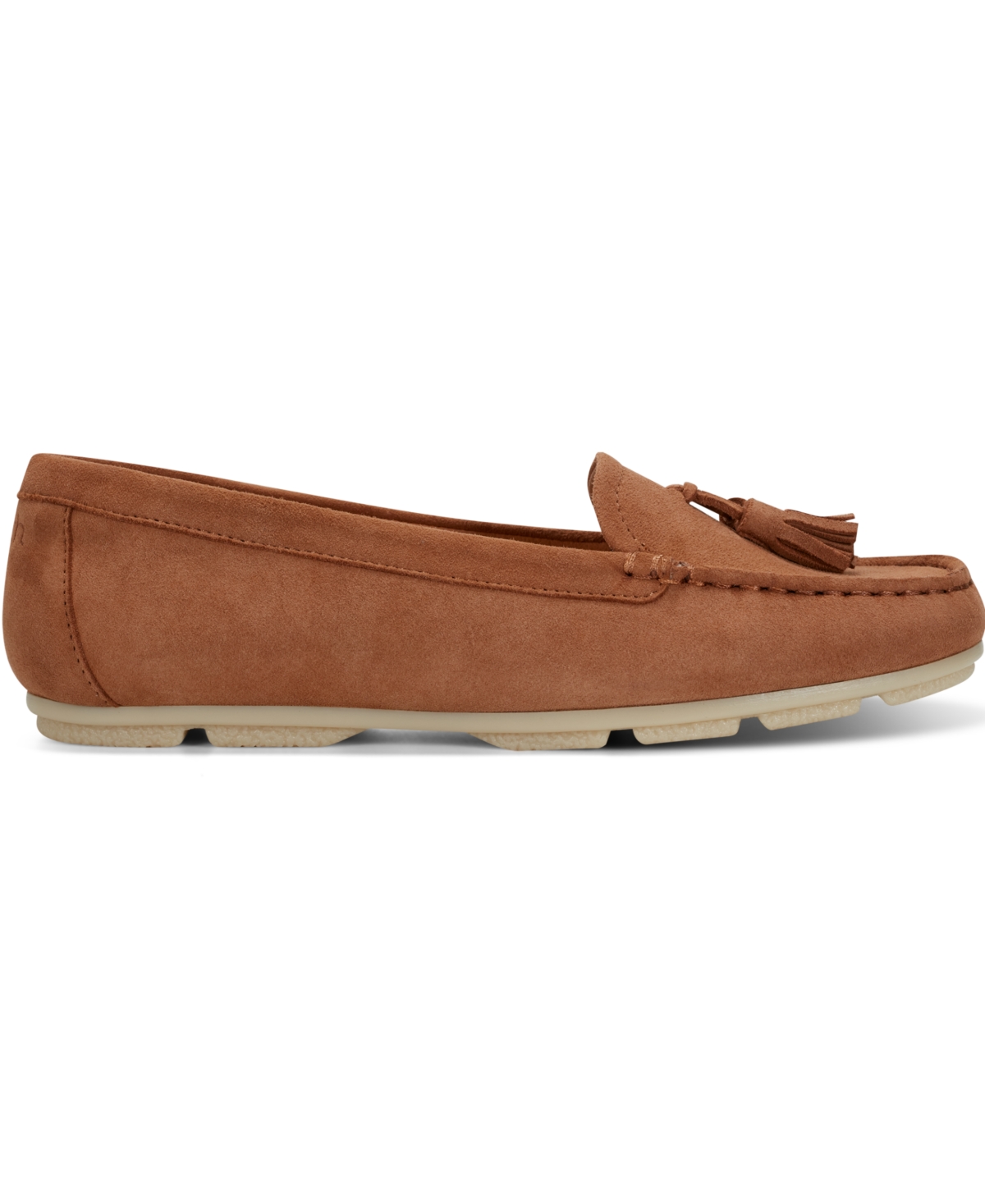 Shop Earth Women's Raquel Tassel Slip-on Loafers In Dark Natural Suede