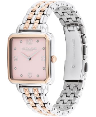 Women's Cass Two-Tone Stainless Steel Bracelet Watch, 28mm