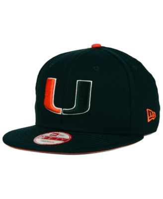 miami hurricanes new era hat