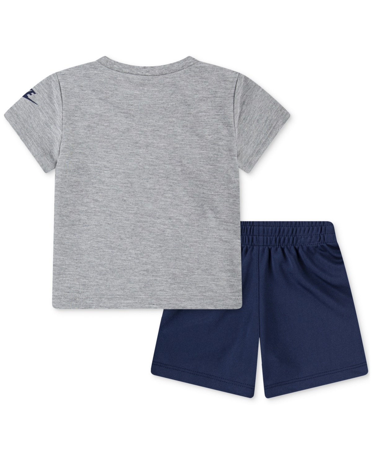 Nike Baby Split Futura T-shirt & Shorts, 2 Piece Set In Midnight Navy