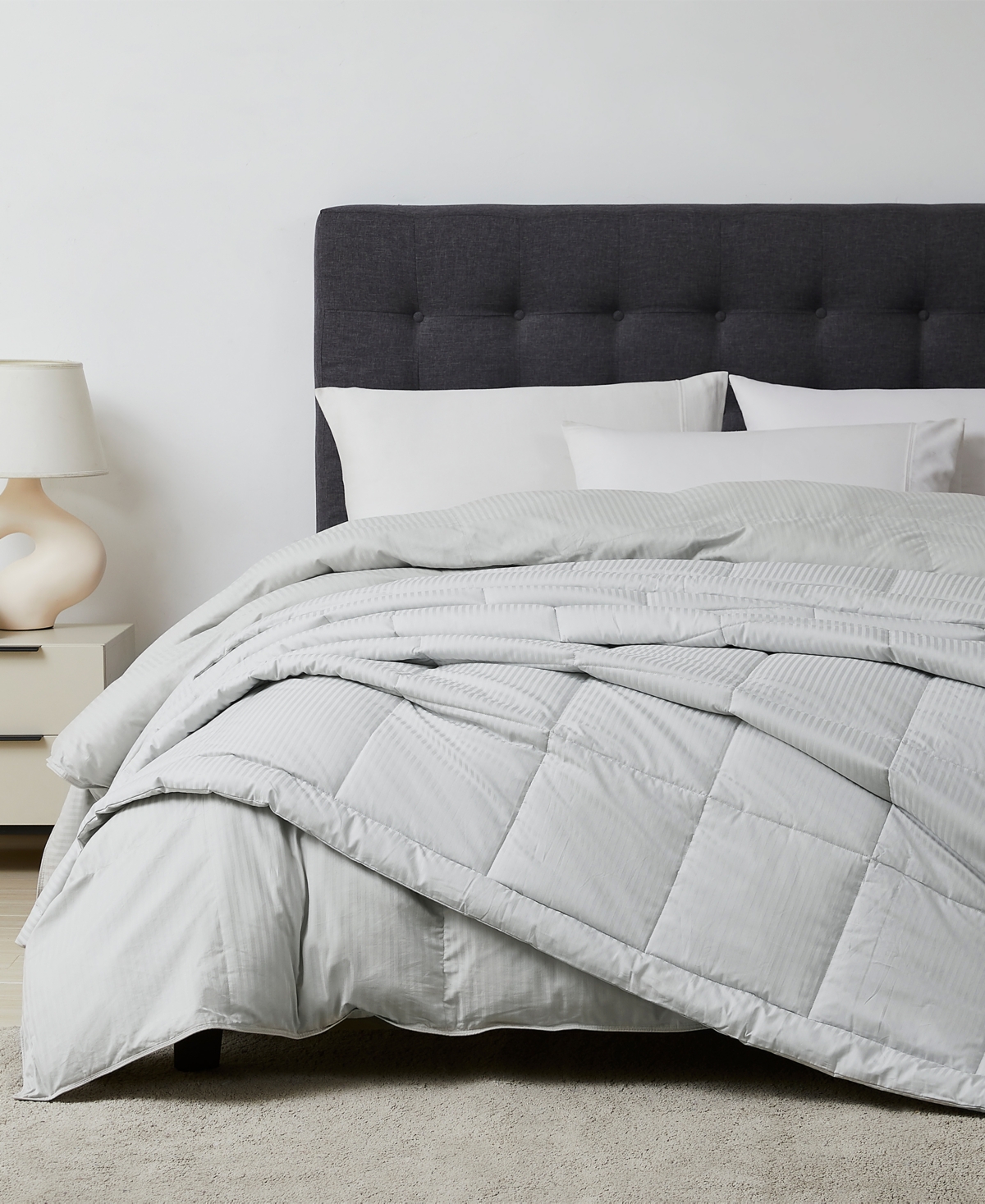 Downlite World's Biggest Blanket Colossal Size Down Alternative Blanket, Super King In Gray