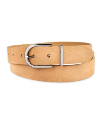 Women's Rounded Buckle Trouser Pant Dress Belt