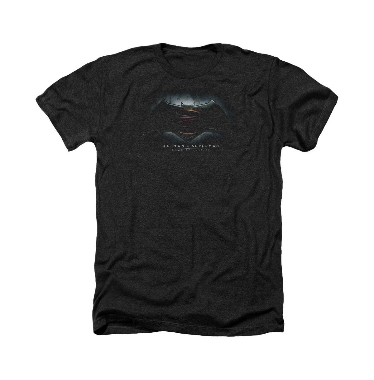 Mens Logo Adult Heather Tee / T-Shirt - Black