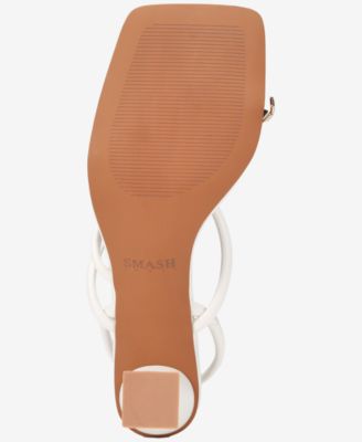 Women's Whitney Gold Toe Strappy Dress Sandals - Extended Sizes Available