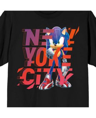 Sonic The Hedgehog Мужская футболка Sonic Prime New Yoke City с круглым вырезом и коротким рукавом Sonic the Hedgehog-3XL 3990₽