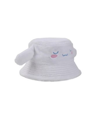 Cinnamoroll Big Face Women's White Bucket Hat
