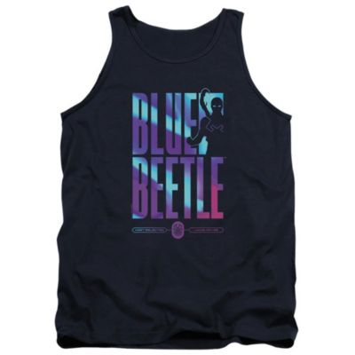 Blue Beetle Mens Hero Host Adult Tank Top