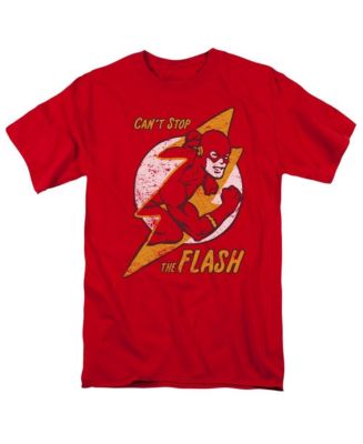Dc Flash Mens DC Comics Flash Flash Bolt Short Sleeve Adult Tee / T ...