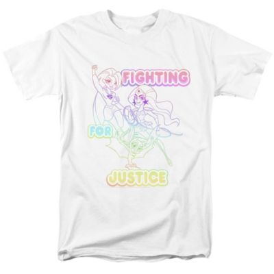 DC Wonder Woman Mens Dc Superhero Girls DC Comics Superhero Girls Fighting For Justice Short Sleeve Adult Tee T-Shirt 5190₽