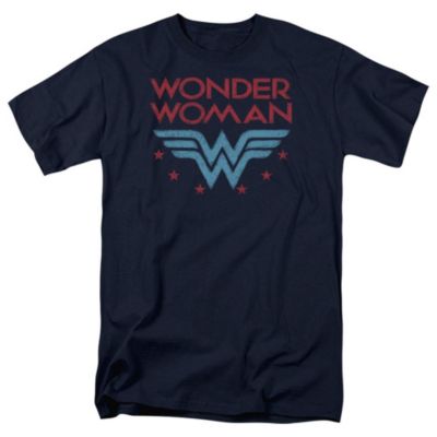DC Wonder Woman Big - Tall DC Comics Wonder Woman Wonder Stars Short Sleeve Adult Tee T-Shirt 5290₽