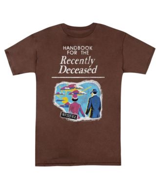 Beetlejuice Мужская футболка Beetlejuice The Handbook для взрослых с коротким рукавом